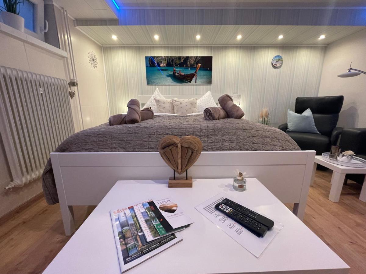 Moderne Ferienwohnung Zur Schlosshoehe Лизер Экстерьер фото