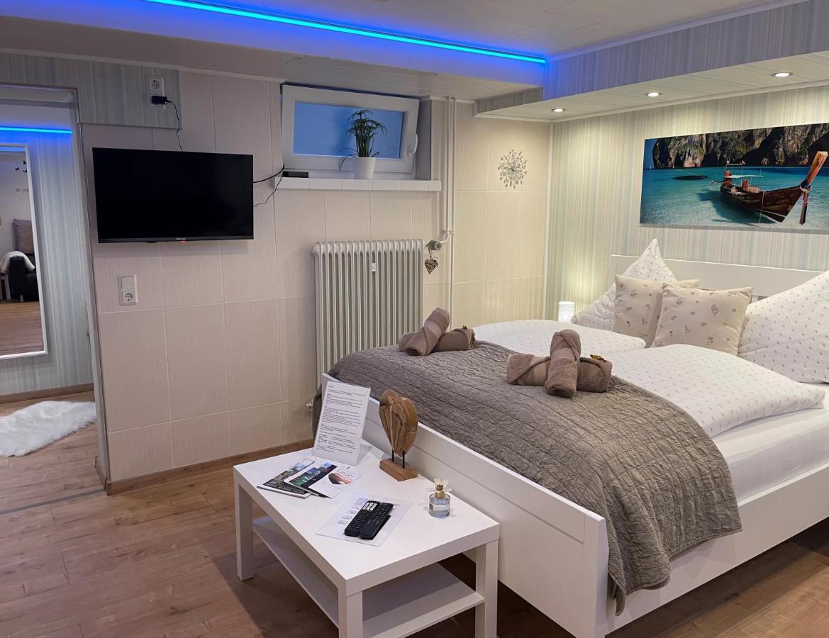 Moderne Ferienwohnung Zur Schlosshoehe Лизер Экстерьер фото