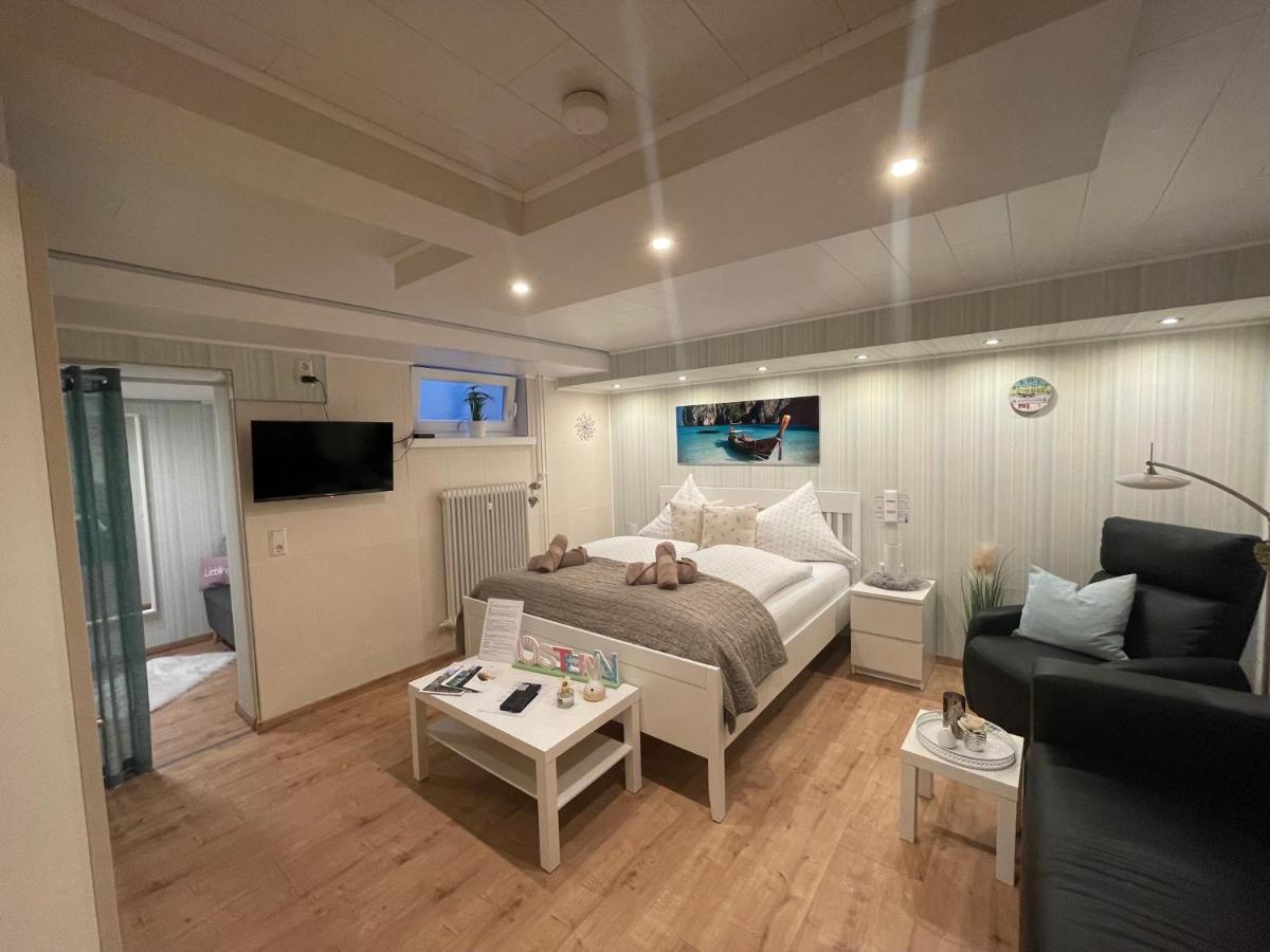 Moderne Ferienwohnung Zur Schlosshoehe Лизер Экстерьер фото