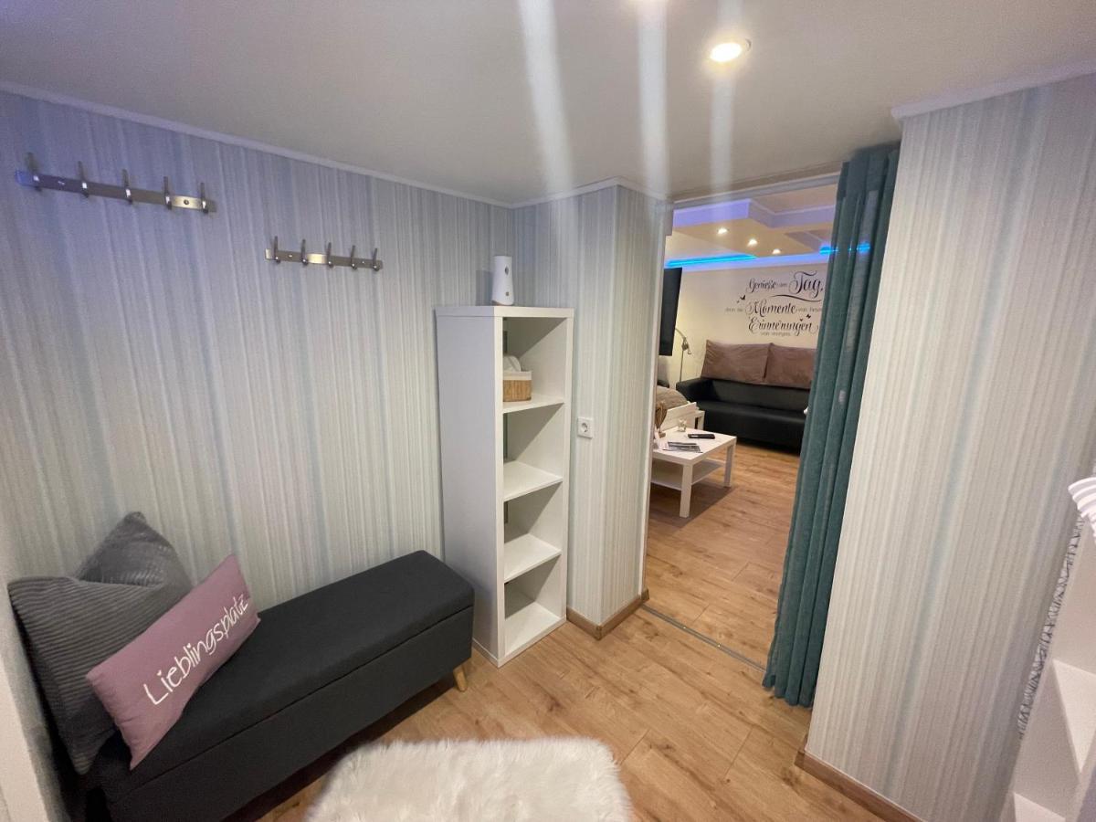 Moderne Ferienwohnung Zur Schlosshoehe Лизер Экстерьер фото