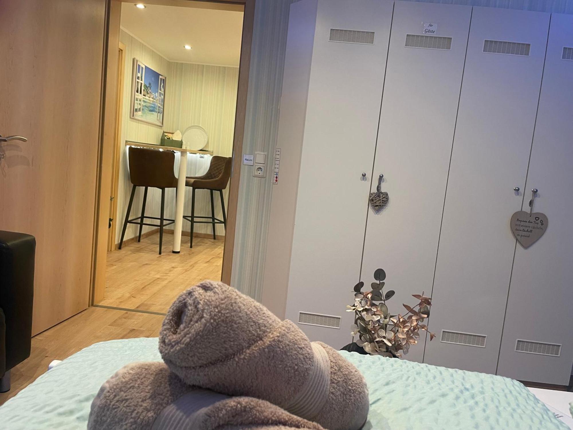 Moderne Ferienwohnung Zur Schlosshoehe Лизер Экстерьер фото